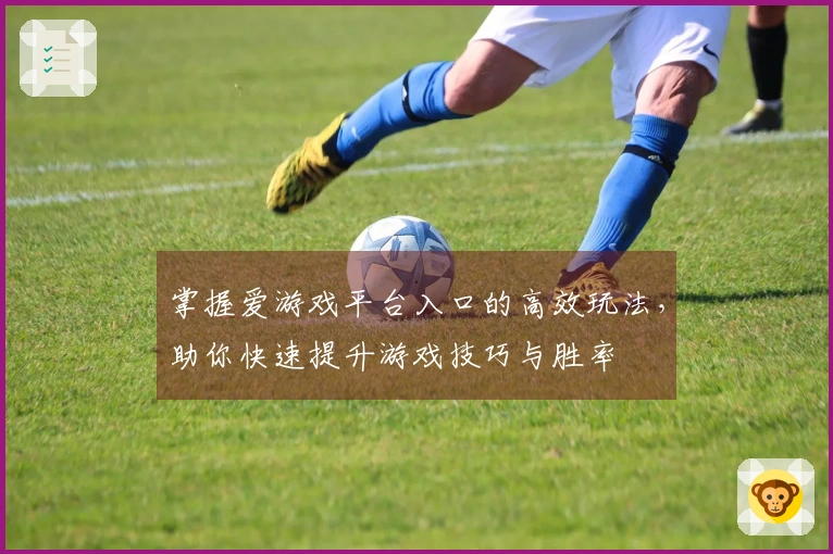 掌握爱游戏平台入口的高效玩法，助你快速提升游戏技巧与胜率